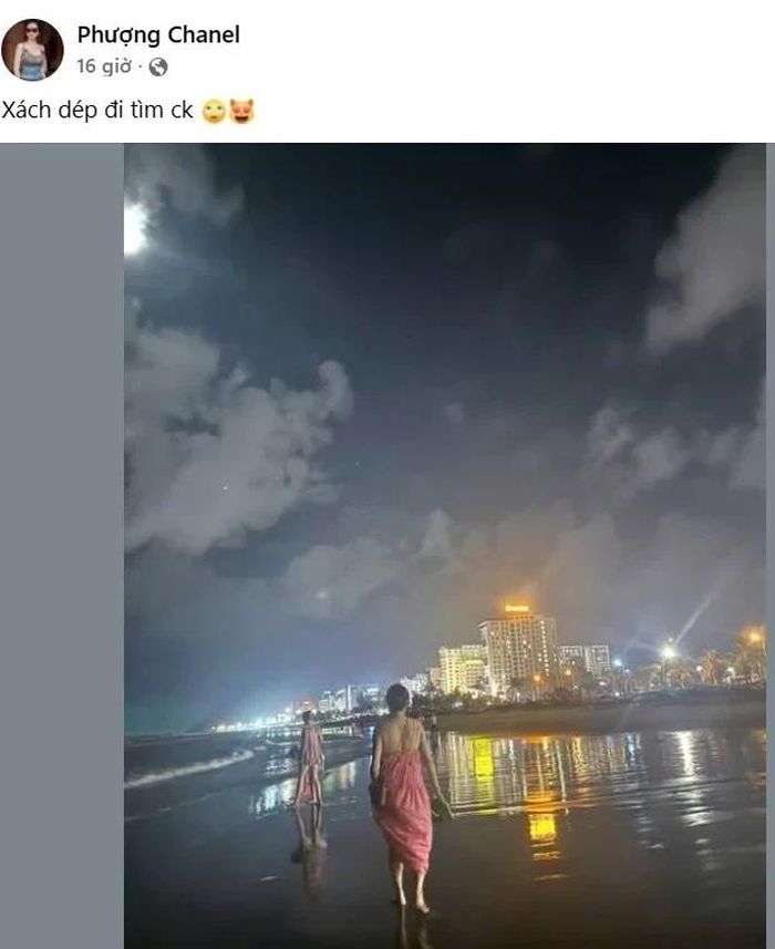 Dòng trạng thái khiến nhiều người thích thú của nữ đại gia. Ảnh chụp màn hình