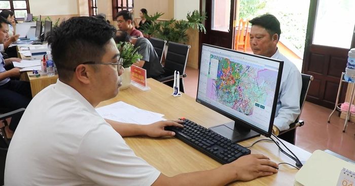 Hà Nội tăng tốc hoàn thiện cơ sở dữ liệu đất đai trước ngày 25/8. Ảnh: Báo Nhân dân.