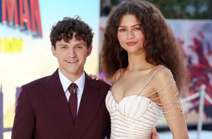 Tom Holland và bà xã Zendaya.