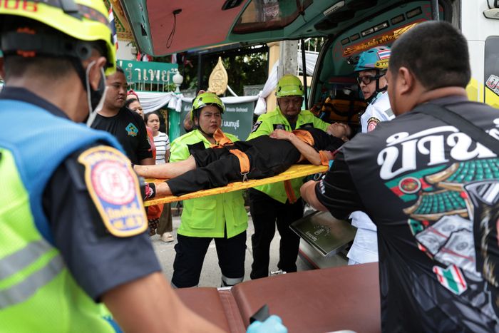 Hình ảnh tại hiện trường. (Ảnh: Reuters)
