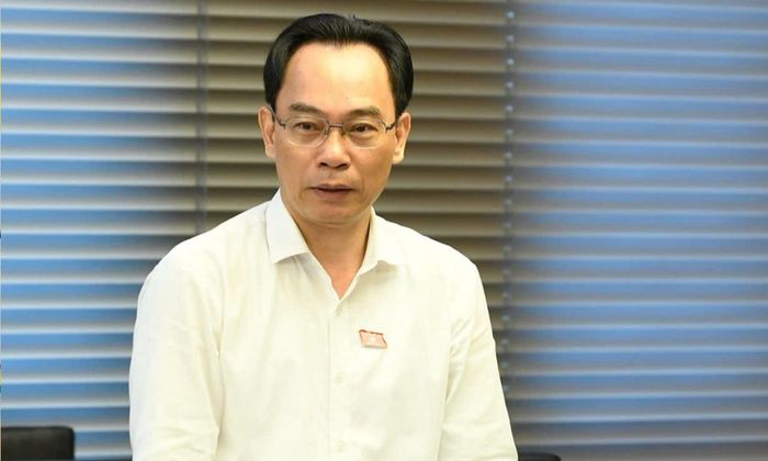Bộ trưởng Bộ Giáo dục và Đào tạo Hoàng Minh Sơn. (Ảnh: Minh Châu)