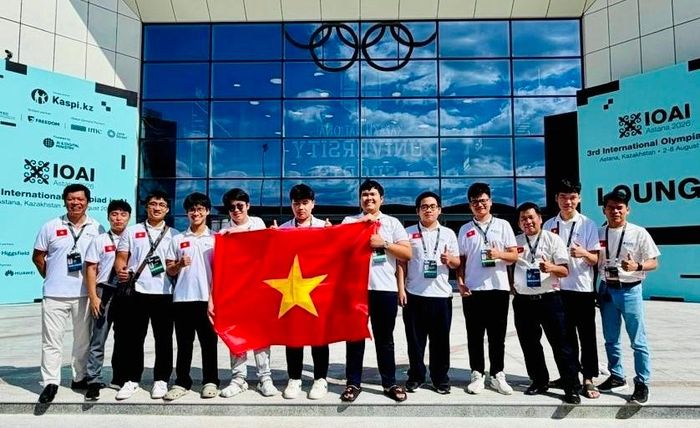 Đội tuyển Việt Nam giành 2 Huy chương Vàng, 1 Huy chương Bạc, 4 Huy chương Đồng tại Olympic Trí tuệ nhân tạo quốc tế 2026.