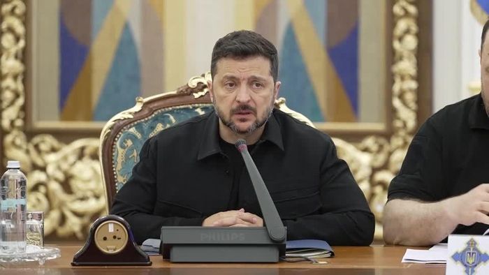Tổng thống Ukraine Volodymyr Zelensky. Ảnh: Reuters
