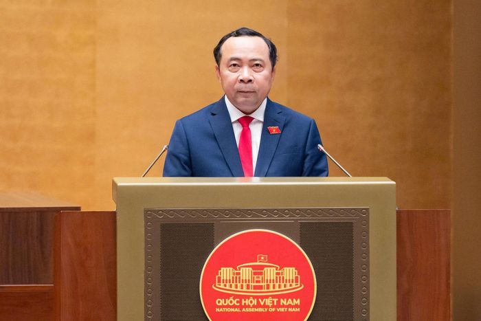Bộ trưởng Bộ Khoa học và Công nghệ Vũ Hải Quân. Ảnh: media.quochoi.vn