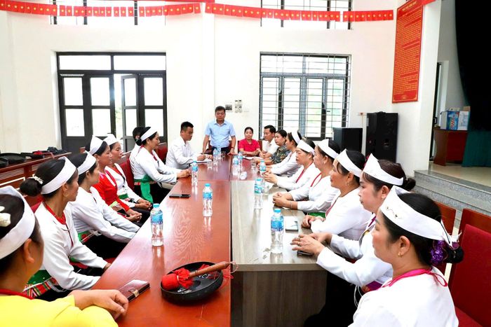 Giữ gìn bản sắc văn hóa là một trong những nhiệm vụ trọng tâm của xã Yên Xuân. Ảnh: Đinh Hồng