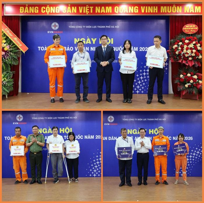 Các cá nhân có hoàn cảnh khó khăn được nhận phần quà động viên, khích lệ tại Ngày hội. Ảnh: Thanh Hòa