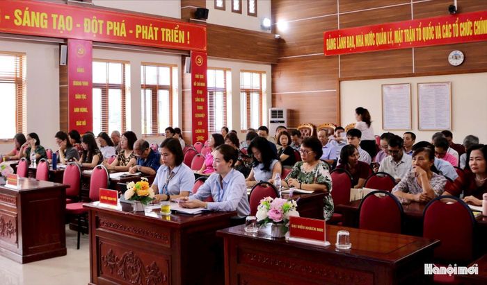 Đại biểu tham dự hội nghị. Ảnh: Hữu Vượng.