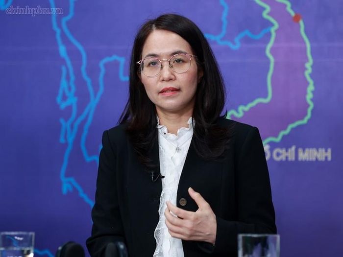 Bà Bùi Thu Thủy, Phó Cục trưởng Cục Đầu tư nước ngoài, Bộ Tài chính . Ảnh: chinhphu.vn