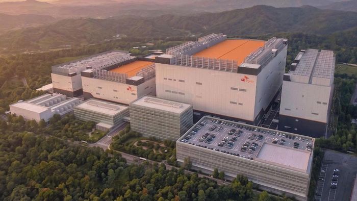 Thiết kế nhà máy M17 của SK hynix tại thành phố Cheongju. Ảnh: SK hynix