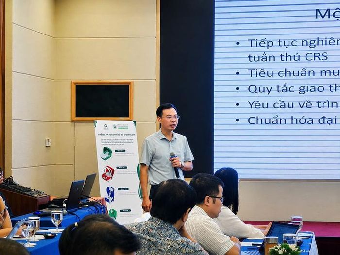 TS Trần Hữu Minh, Phó Vụ trưởng Vụ Vận tải và An toàn giao thông, Bộ Xây dựng. Ảnh: Quỳnh Mai.
