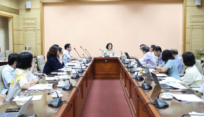 Quang cảnh cuộc họp.  Ảnh: Trần Minh