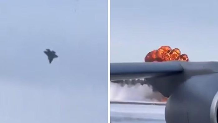 Cần nhớ rằng vào cuối tháng 7, một máy bay chiến đấu F-35B Lightning II thuộc Phi đội Không quân Thủy quân lục chiến số 11 cũng bị rơi ở California, có nghi ngờ về việc gây nhiễu tín hiệu định vị vệ tinh là nguyên nhân dẫn tới sự cố.