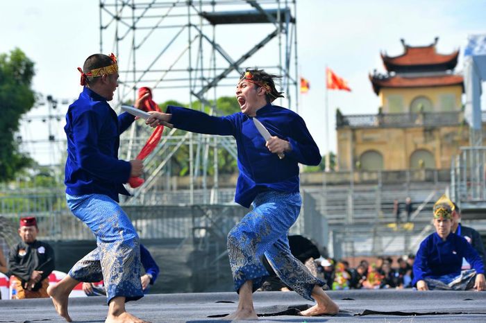 Các đoàn võ thuật quốc tế mang đến những sắc màu văn hóa đa dạng tại Festival.