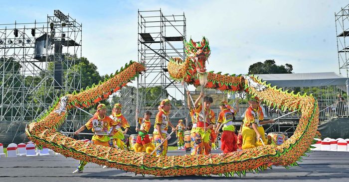 Những màn giao lưu, biểu diễn để lại nhiều ấn tượng, góp phần lan tỏa tinh thần thượng võ và giá trị văn hóa truyền thống.