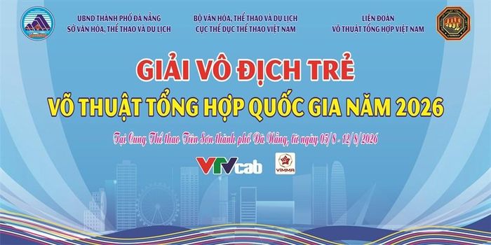 Giải vô địch trẻ MMA quốc gia 2026 quy tụ 195 VĐV tranh tài tại Đà Nẵng