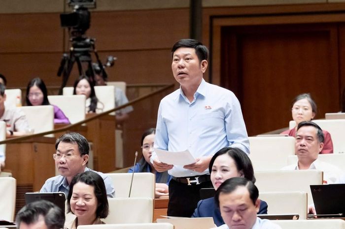 Đại biểu Tô Thành Quyết phát biểu