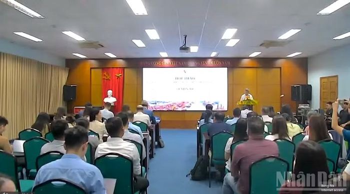 Hội thảo về hợp tác công nghiệp chế tạo Việt Nam-Hà Lan. (Ảnh: KIM DUNG)