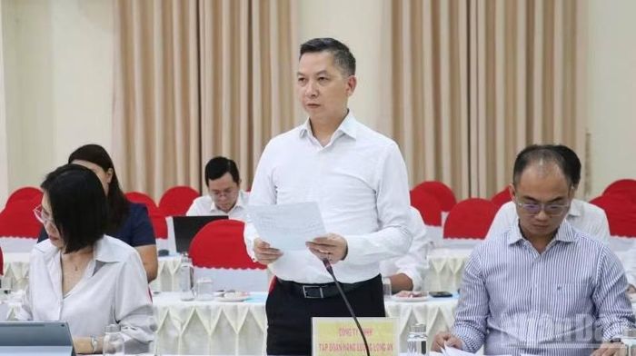 Đại diện Tập đoàn năng lượng Long An (Tây Ninh) kiến nghị Bộ Công thương sớm tháo gỡ điểm nghẽn năng lượng, mở đường tăng trưởng.