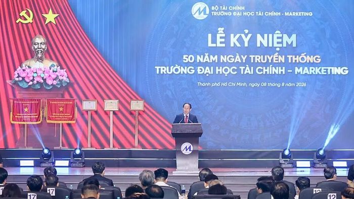 Phó Thủ tướng Lê Tiến Châu phát biểu tại sự kiện. (Ảnh: UFM)
