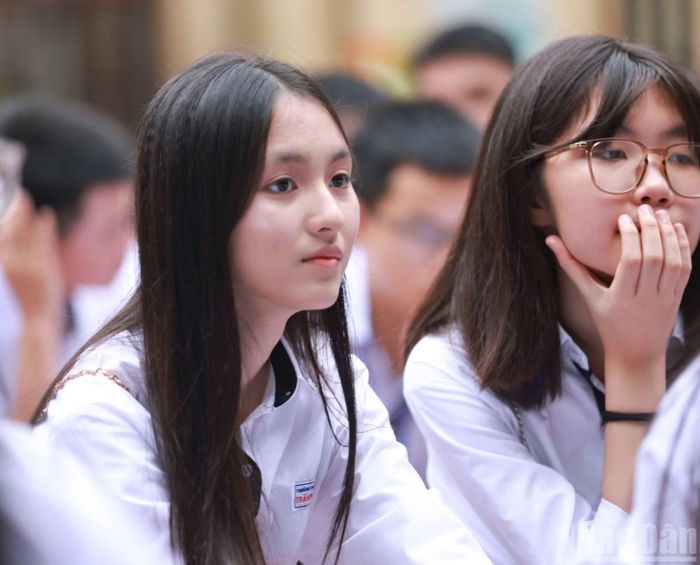 Học sinh tham dự sự kiện