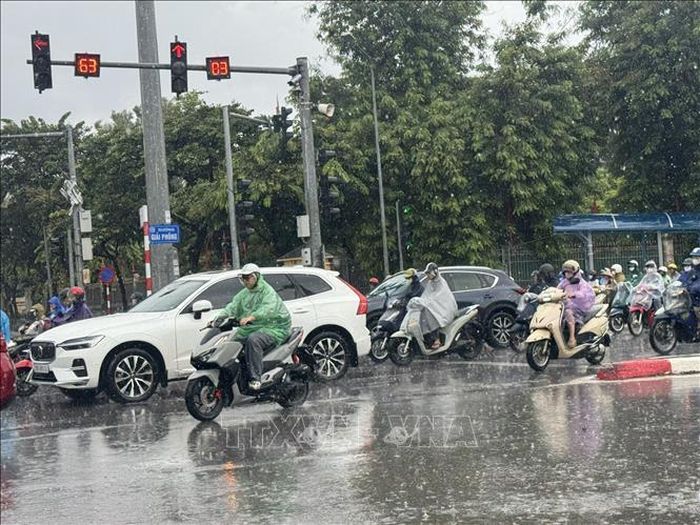 Thời tiết hôm nay (8-8): Nhiều khu vực chiều tối và đêm có mưa rào và dông. Ảnh minh họa: TTXVN