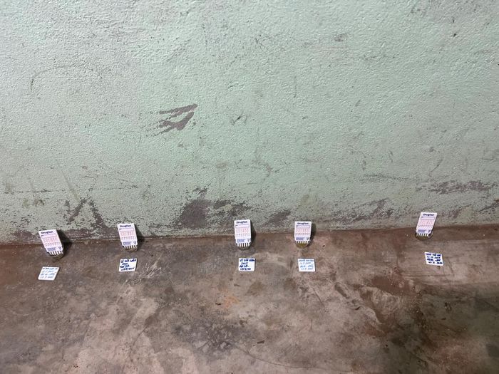 Các mẫu test ma túy được tiến hành khẩn trương, hiệu quả.