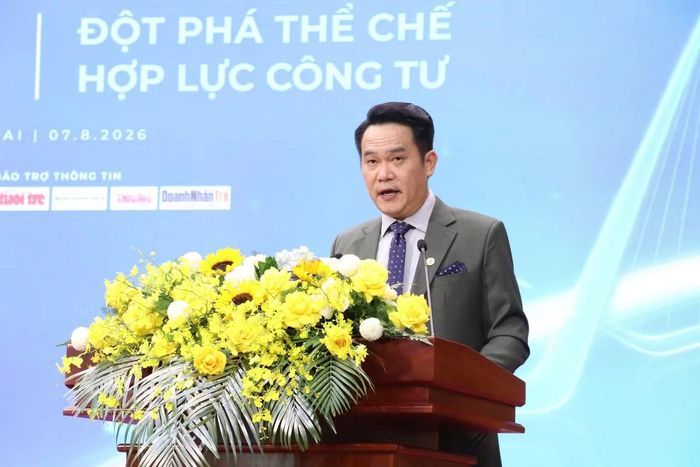 Ông Đặng Hồng Anh - Chủ tịch Hội doanh Nhân trẻ Việt Nam.