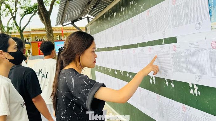 Học sinh tại Hà Nội trong kì thi tốt nghiệp THPT năm 2026. Ảnh: Nghiêm Huê