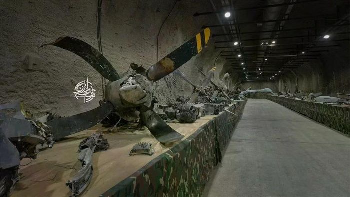 Máy bay Mỹ bị bắn rơi đang được trưng bày ở Iran. Press TV