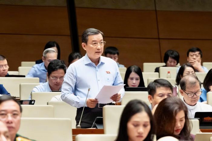 Đại biểu Phạm Trọng Nhân. Ảnh: Như Ý.