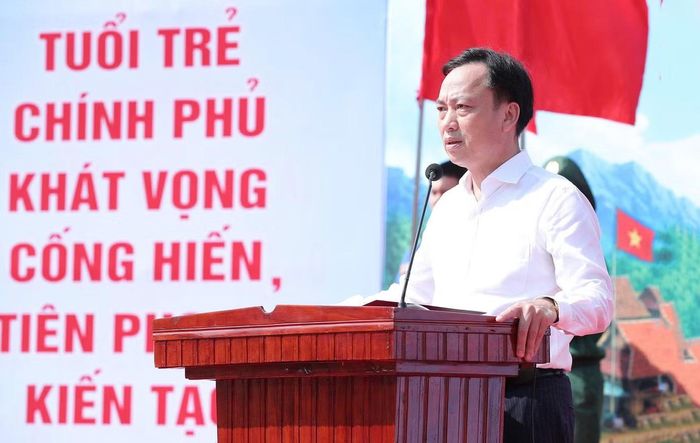 Ông Lại Xuân Lâm phát biểu tại chương trình. Ảnh: V.Đ