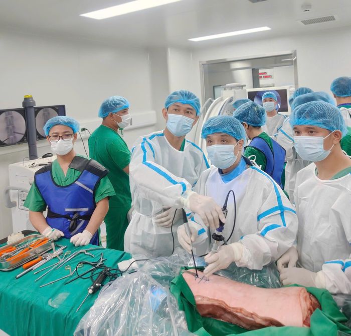 Workshop thực hành trên mô hình là một trong những điểm nhấn của chương trình hội thảo.