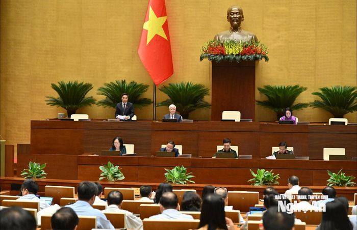 Toàn cảnh Kỳ họp không thường lệ thứ nhất, Quốc hội khóa XVI. Ảnh: Viết Chung