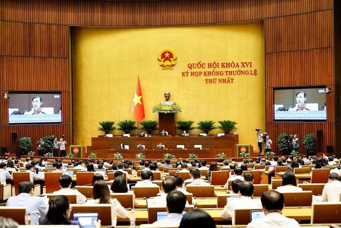 Quang cảnh phiên họp (Ảnh: Doãn Tấn/TTXVN) (Ảnh: Doãn Tấn/TTXVN)