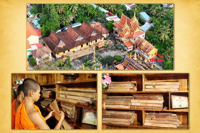 Chùa Xvay Ton đang bảo quản hơn 100 bộ kinh nguyên vẹn. Năm 2006, ngôi chùa này được Trung tâm Sách kỷ lục Việt Nam xác lập kỷ lục “Ngôi chùa lưu giữ nhiều bộ kinh lá buông nhất Việt Nam”.