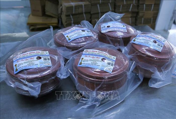 Sản phẩm cá chạch kho niêu đất đã được công nhận đạt chuẩn OCOP 3 sao.