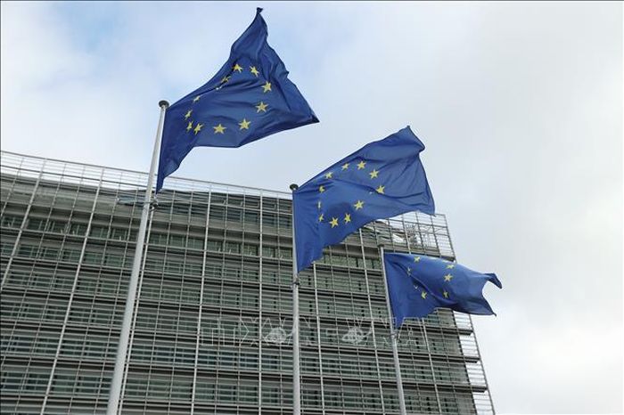 Trụ sở Ủy ban châu Âu (EC) ở Brussels, Bỉ. Ảnh: THX/TTXVN
