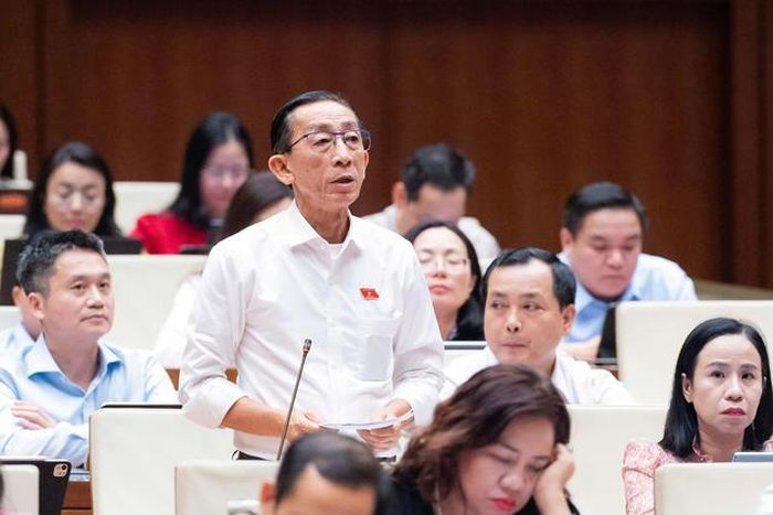 Đại biểu Trần Hoàng Ngân (Ảnh: Media Quốc hội).