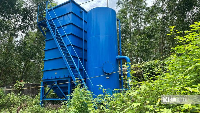 Công trình được thiết kế phục vụ khoảng 300 hộ, lượng người dùng thực tế quá thấp.
