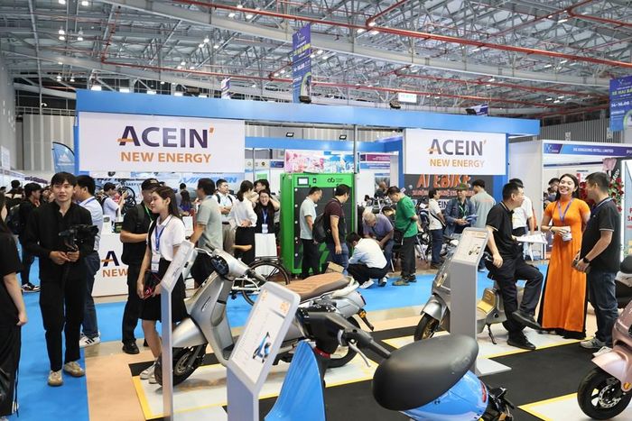Triển lãm thu hút đông đảo doanh nghiệp và khách tham quan. Ảnh: Uyên Hương/Bnews/vnanet.vn