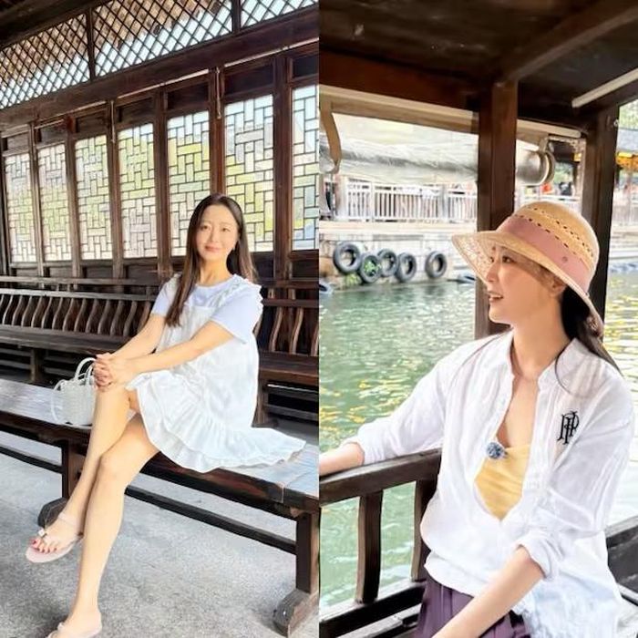 Ở tuổi ngoài 40, Kim Hee Sun vẫn duy trì sức hút đáng nể. 