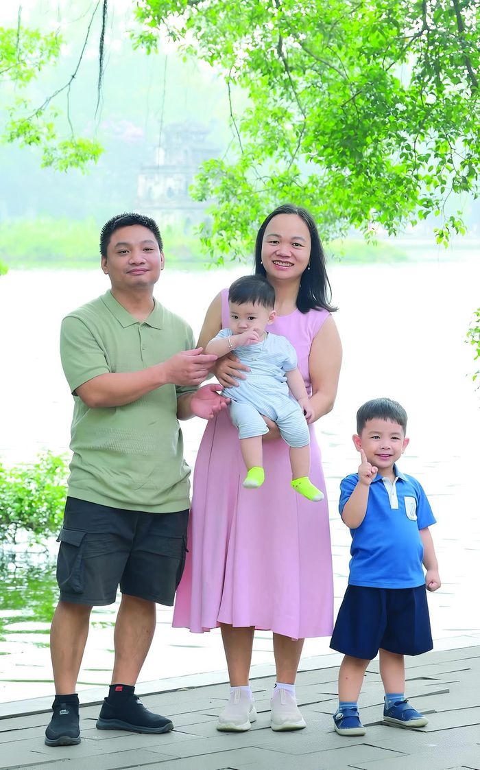 Gia đình chị Nguyễn Viết Hiền