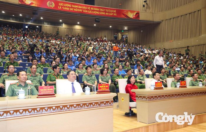Các đại biểu tham dự Lễ tổng kết và trao giải Hội thi