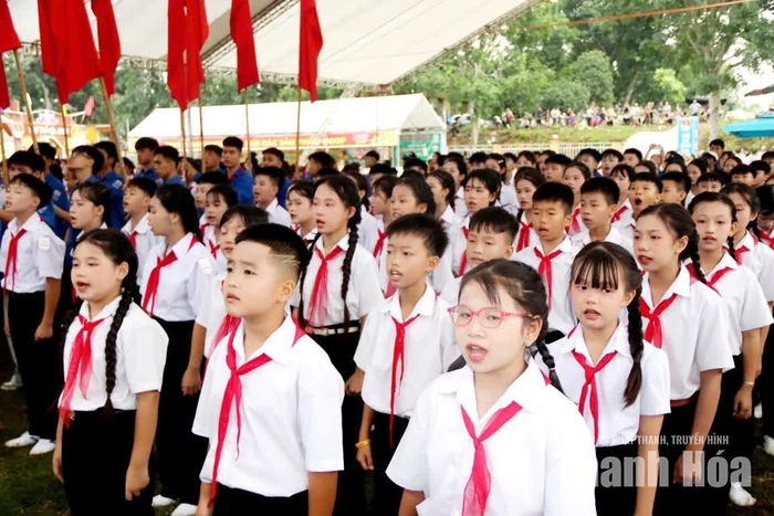 Đoàn viên, thanh thiếu niên tham gia hội trại hè 2026.