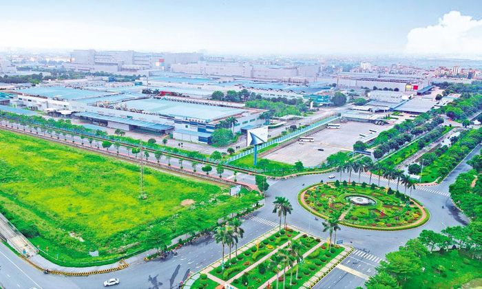  Khu công nghiệp Yên Phong thu hút nhiều nhà đầu tư. Ảnh: Quốc Trường. 