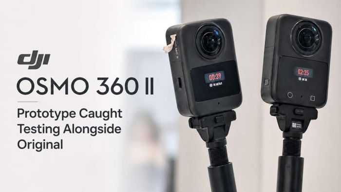 Ảnh nguyên mẫu DJI Osmo 360 II