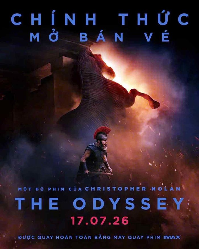 Poster phim The Odyssey.