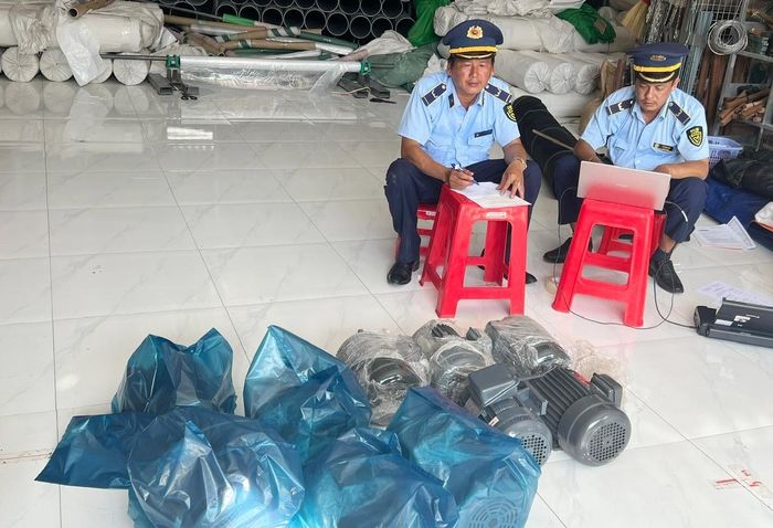 Số tang vật bị tịch thu.