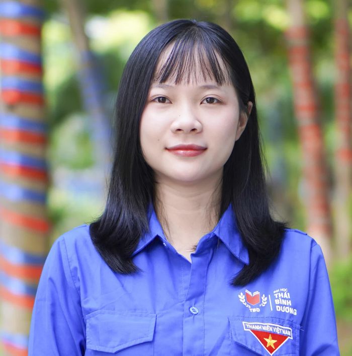 Em Phan Thị Cẩm Ly - sinh viên Trường Đại học Victoria Thái Bình Dương.