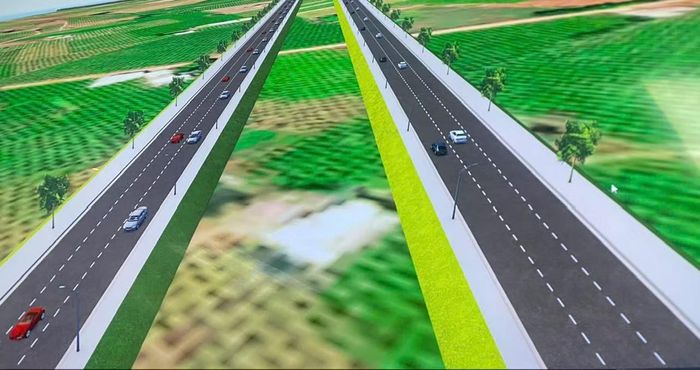 Mô hình đường nối đường sắt cao tốc Bắc - Nam